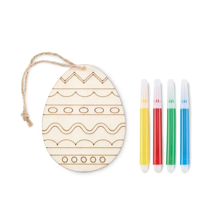 Wooden egg painting set - MO2501 (MOCN#40)